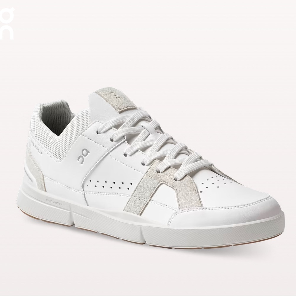 NWT On-Running The Roger Clubhouse, white | bronze, women’s 9.5 in box